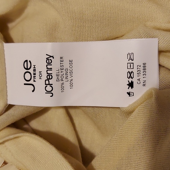 Joe Fresh Cream Colored Sequin Paillets Covered Mini Skirt Size Large - Picture 11 of 16